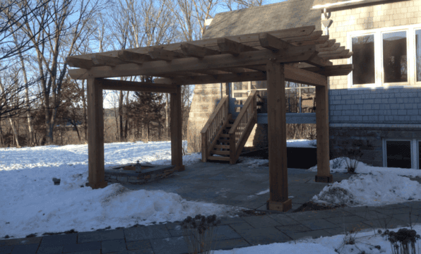 Timber Frame Pergola
